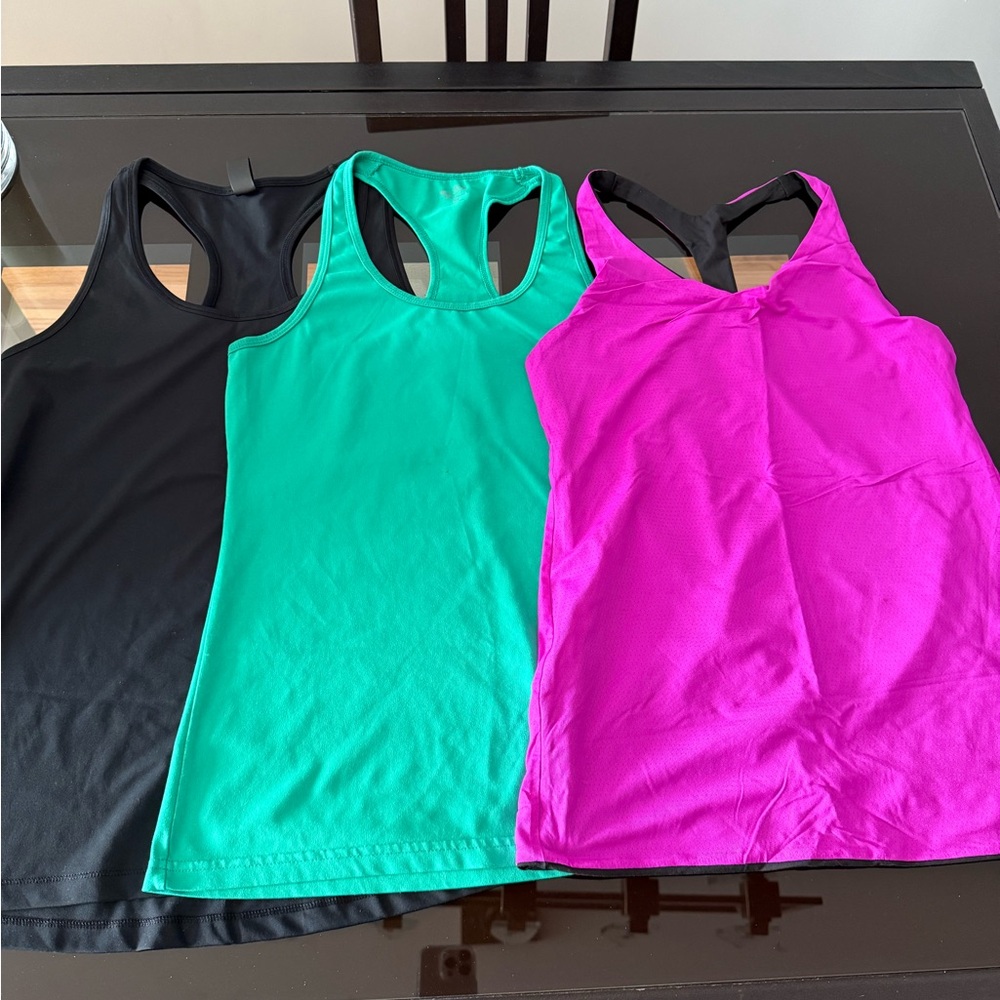 Yougalicious top and VSX double-sided top